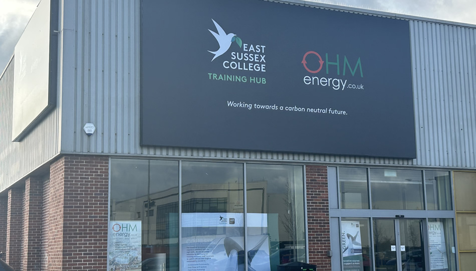 ESCG and OHM Energy Green Training Hub