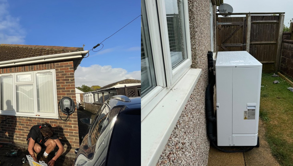 EV Charger and Heat Pump Installation